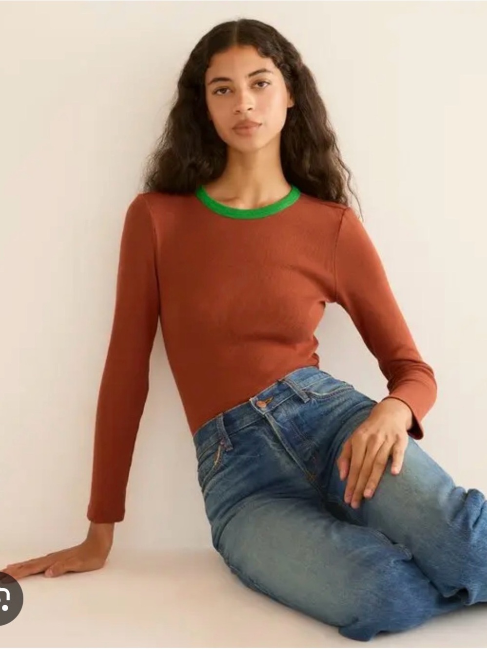 Doen Annie Tee in red oak